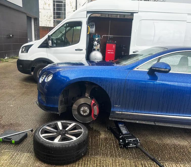 24/7 mobile tyre replacement and fitting across the UK
